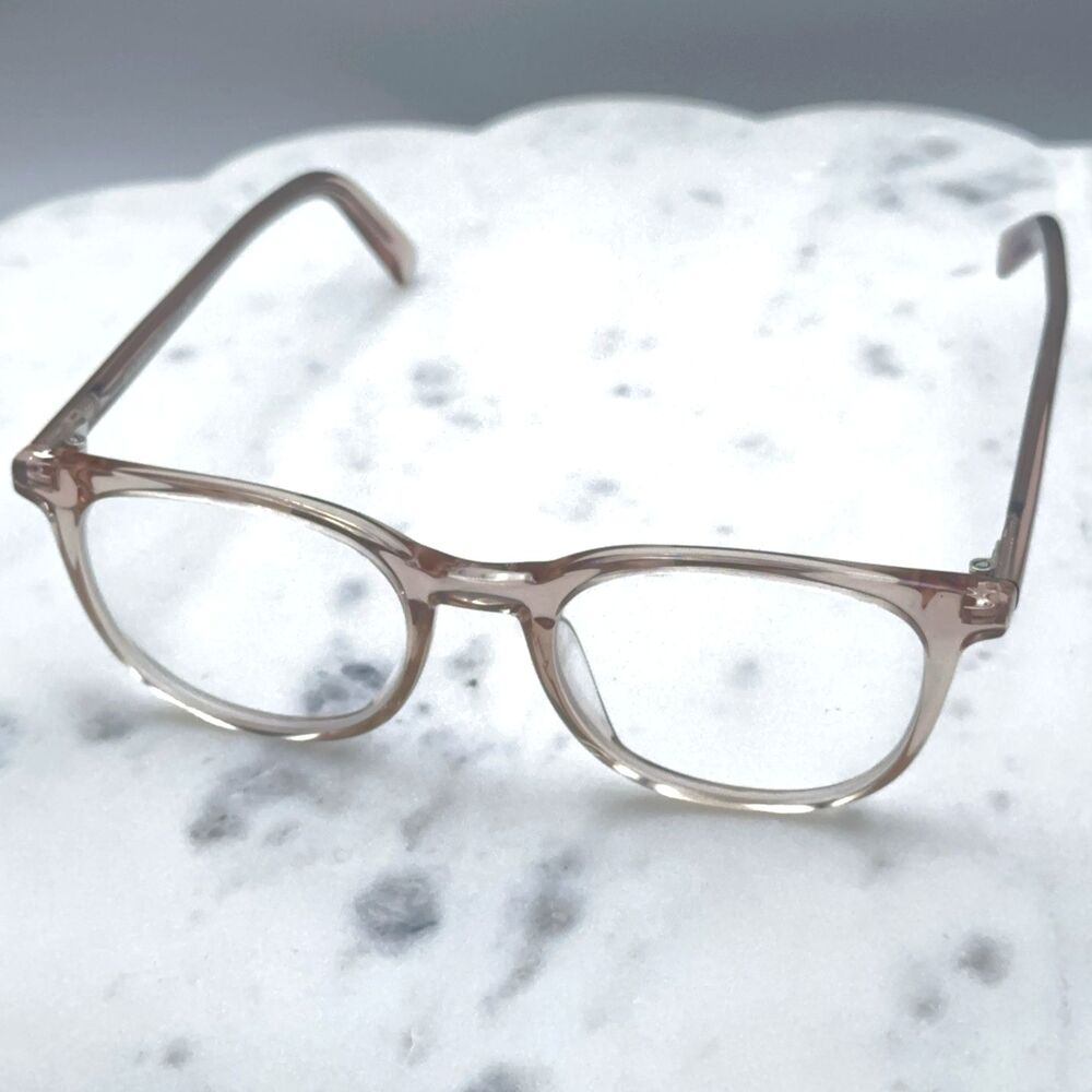 WARBY PARKER Durand M 668 Rose Water Full Rim Eyeglasses 48-18-142 Frame Only